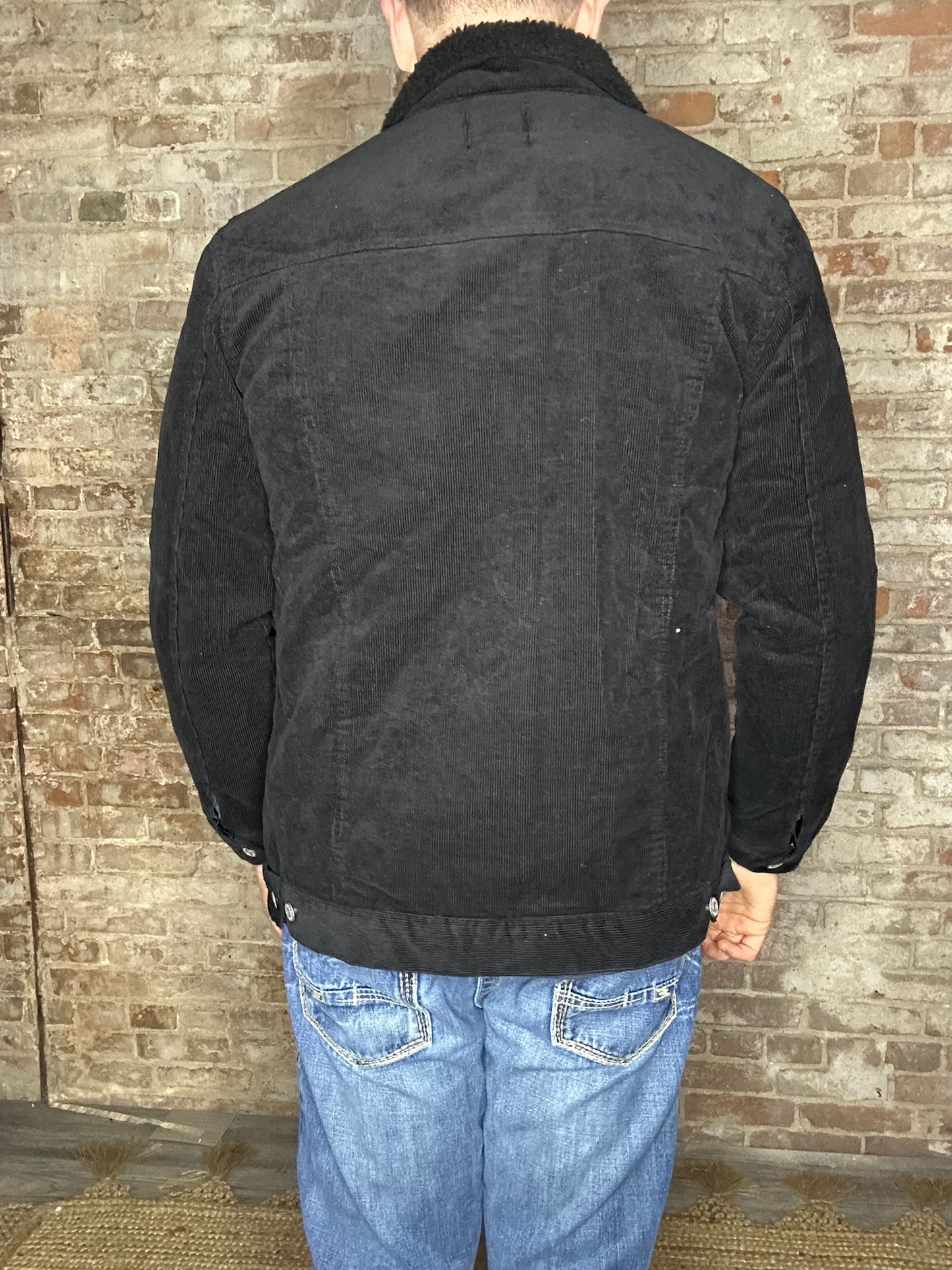 Corduroy Trucker Jacket - Sherpa Inner & Collar