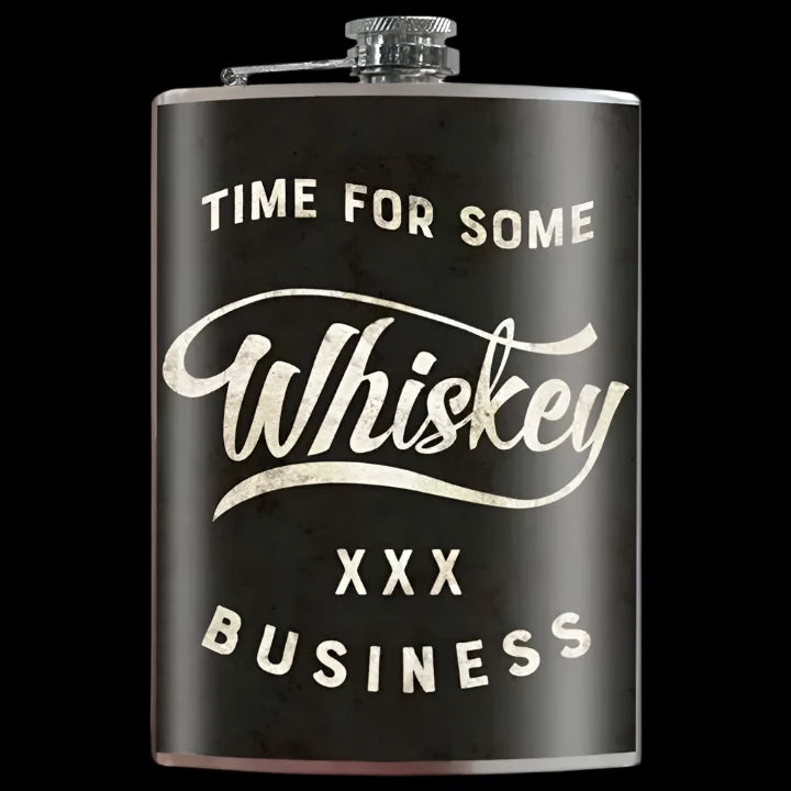 Whiskey Business Flask