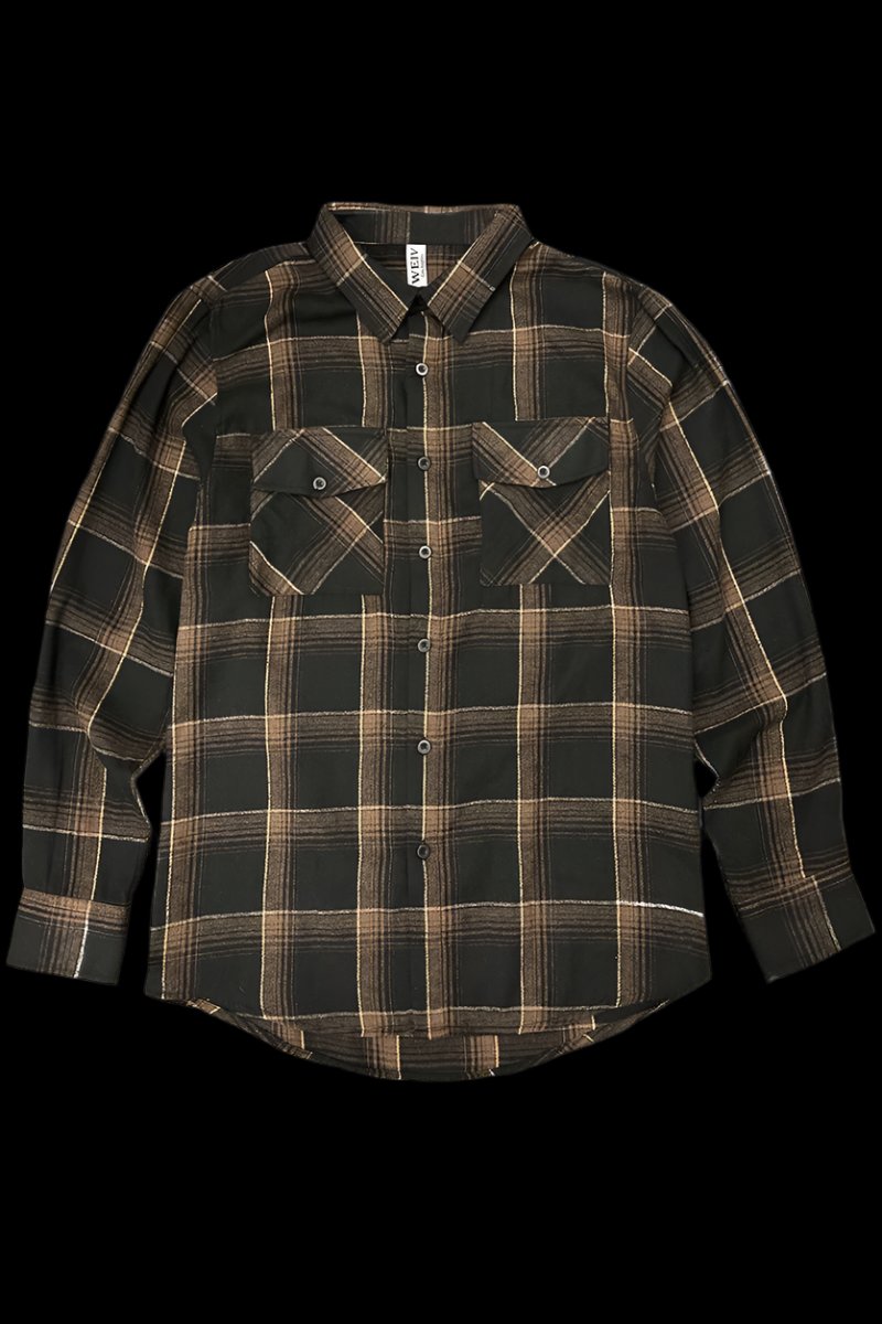 Flannel Long Sleeve - Brown