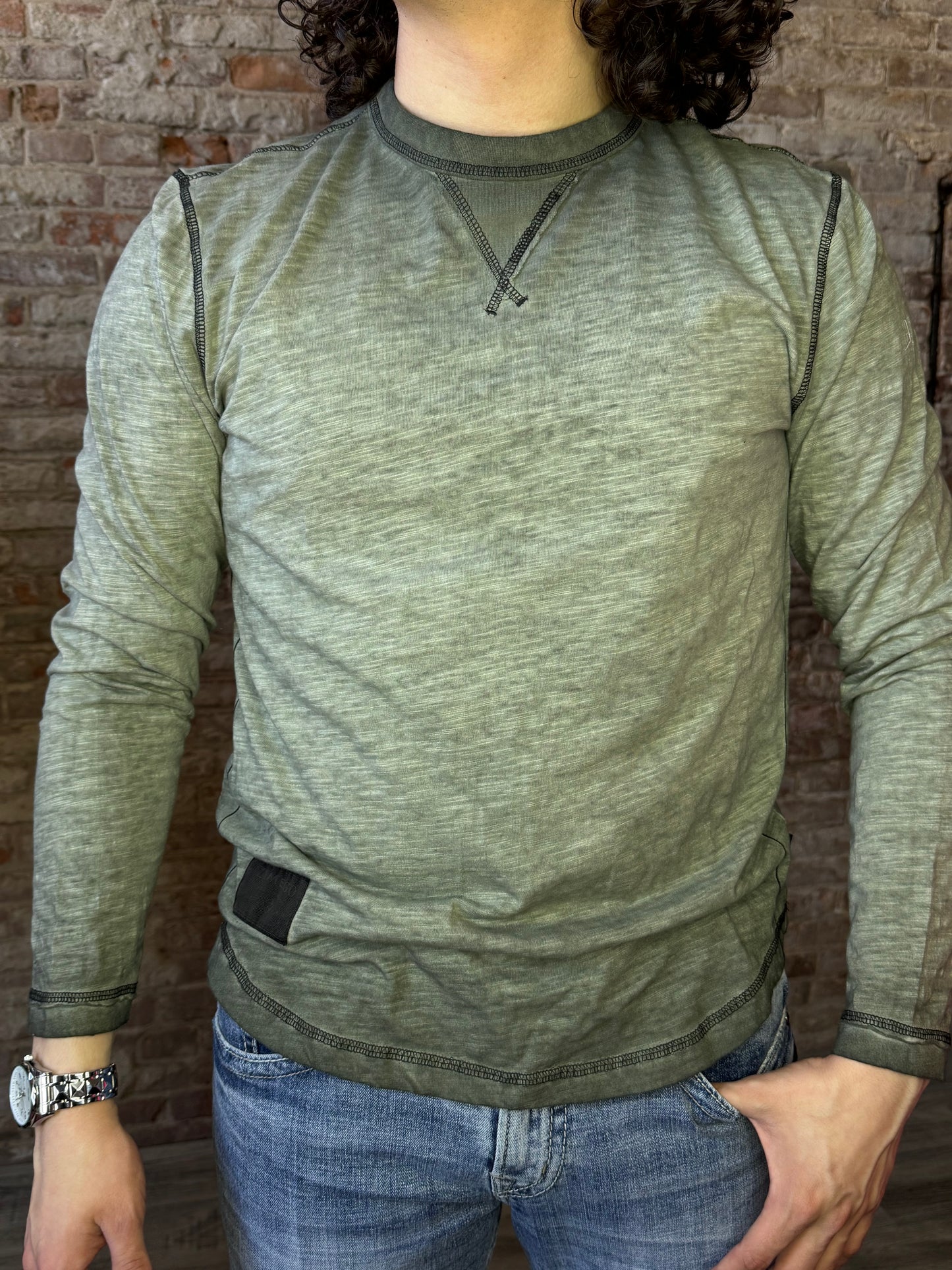 Long Sleeve Vintage Crew