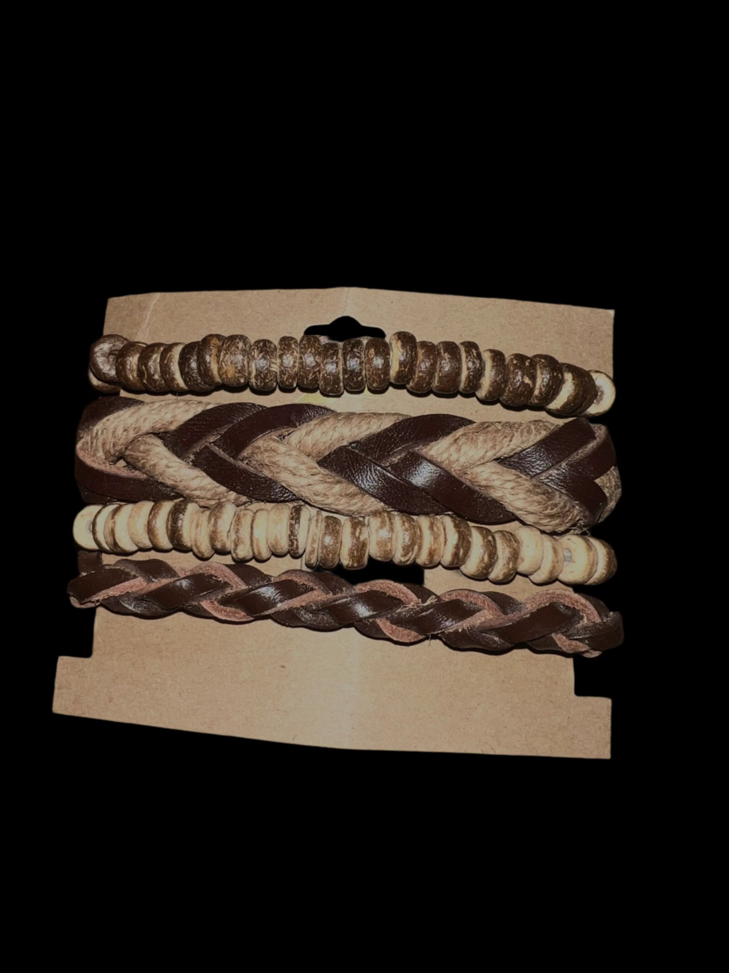 Set of 4 Rugged Bracelets