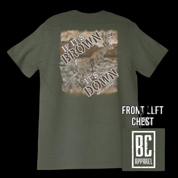 Brown and Down Hunting Tee