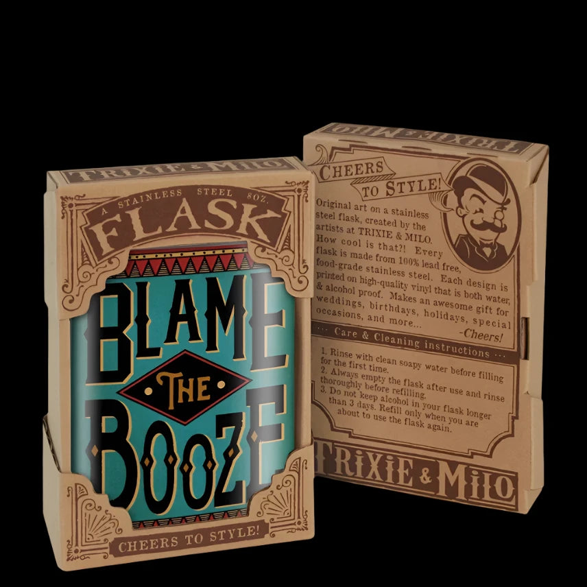 Blame the Booze Flask