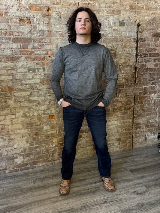 Long Sleeve Vintage Crew