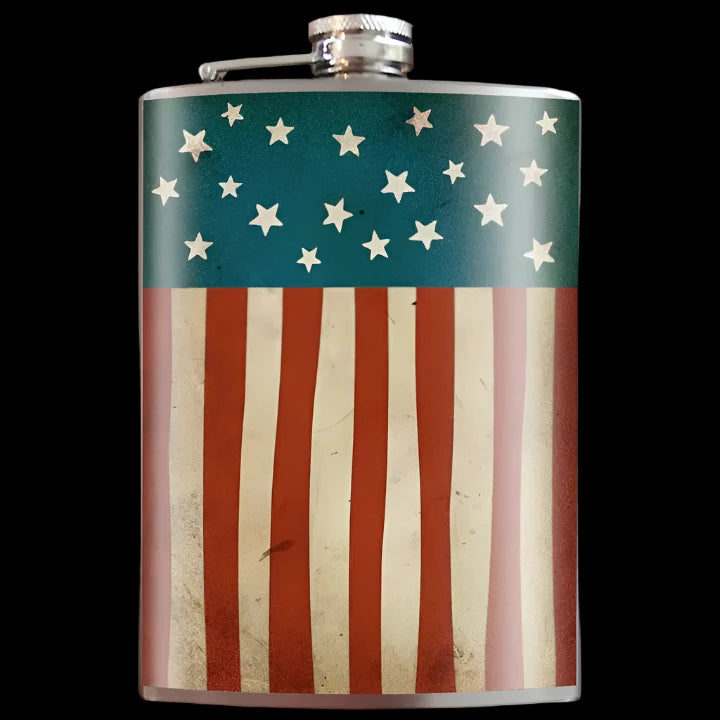 Old Glory Flask