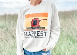 Harvest Is Calling Sweatshirt