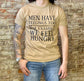 Men Have Feelings We FEEL Hungry Graphic T-Shirt
