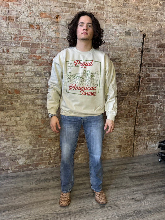 Proud American Farmer Sweatshirt
