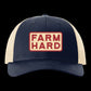 Navy Farm Hard Patch Cap