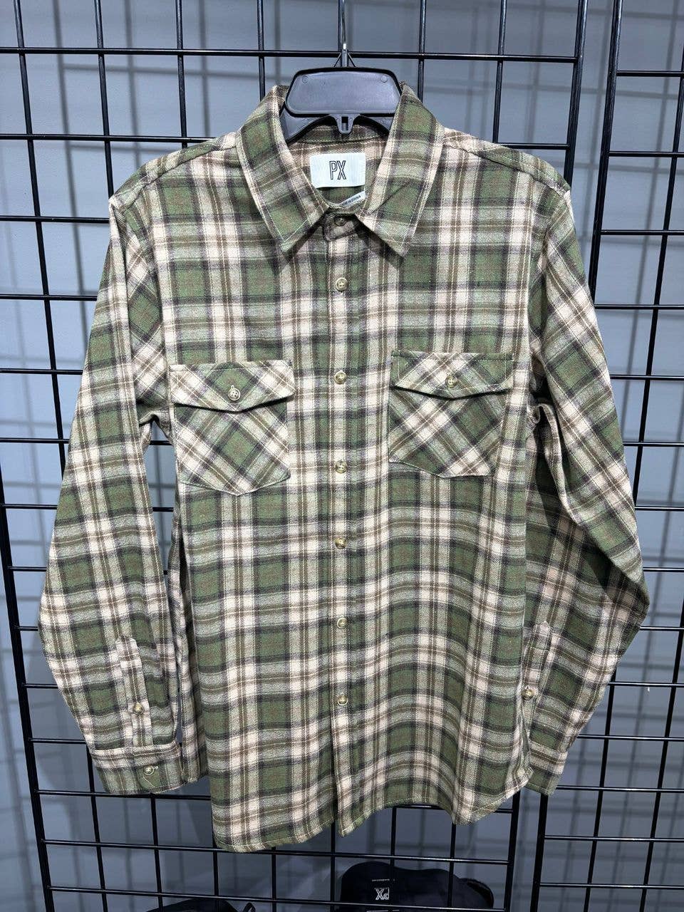 Adrian Flannel Shirt ~ Olive