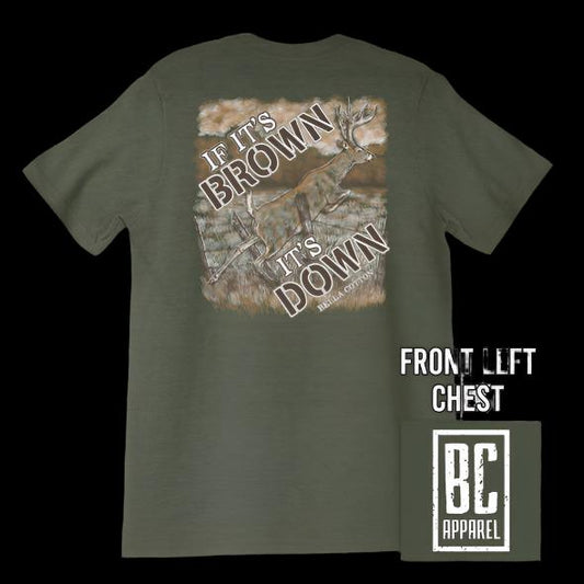 Brown and Down Hunting Tee