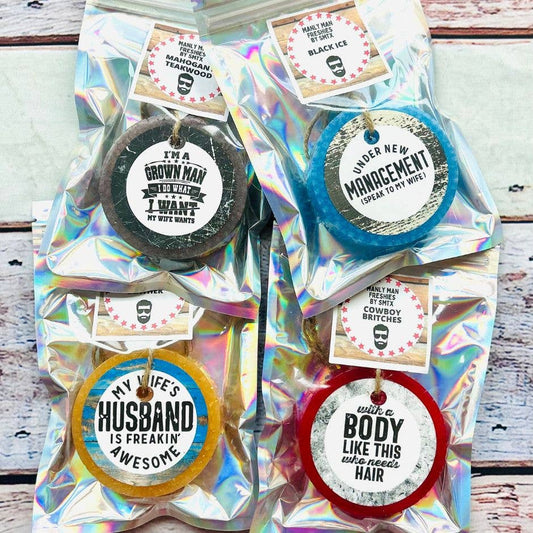 Car Freshies-Snarky Husband Collection For Men