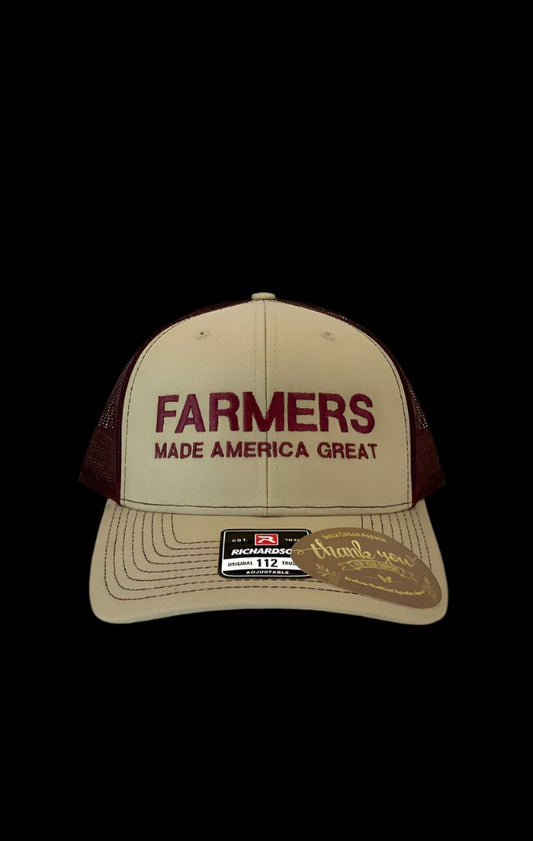 Farmers Made America Great Hat